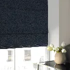 Hexham Midnight Roman Blind - Standard Lining