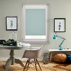 Splash Tiffany Blue Perfect Fit Roller Blind