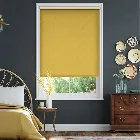 Electric Choices Cavendish Mimosa Gold Roller Blind