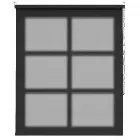 Pura Noir Voile Roller Blind