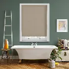 Splash Natural Hessian Roller Blind