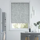 Canali Blackout Silver Grey Roller Blind