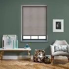 Lintex Pvc Blackout Graphite Grey Electric Roller Blind