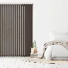 Bella Blackout Chocolate Brown 89mm Vertical Blind