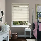 Antique White Wooden Blind - 50mm Slat