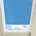 Infusion Solar Azure Pleated Skylight Blind