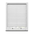 Chateau Blockout White Solar/thermal Pleated Blind