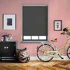 Bella Blackout Black Electric Roller Blind