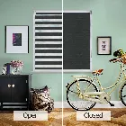 Nobis Softshade Charcoal Black Day And Night Blind