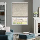 Liliana Lightest Taupe Roman Blind