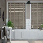 Metropolitan Scandinavian Oak & Putty Wooden Blind - 50mm Slat