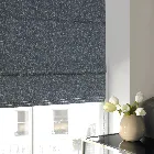 Ludlow Sky Roman Blind - Blackout Lining