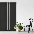 Unishade Blackout Fr Black 89mm Vertical Blind