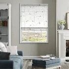 Dawn Chorus Ivory Roman Blind