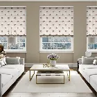 Indian Elephants Roman Blind