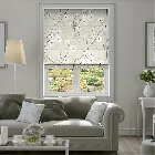 Floris Ashen White Roman Blind