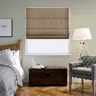 Orient Faux Silk Linen Roman Blind