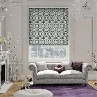 Choices Lattice Charcoal Roller Blind