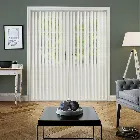 Carerra Blackout Cream Rigid Pvc 89mm Vertical Blind