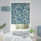 Choices Shadow Leaf Linen Admiral Roller Blind