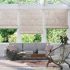 Lumiere Unlined Ahisma Luxe Faux Silk Rose Gold Roman Blind