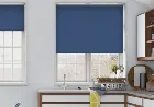 Rimini (Blackout) Blue - Roller Blind