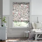 Bella Heron Silver Roman Blind