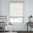 Encanto Shimmering Platinum Roman Blind