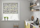 Hedgerow Charcoal - Roman Blind