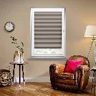 Chateau Blockout Hazelnut Solar/thermal Perfect Fit Pleated Blind