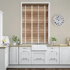Metropolitan Maple & Parchment Wooden Blind - 50mm Slat