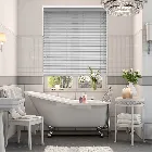 Pearl Grey Wooden Blind - 50mm Slat