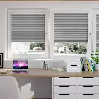 Duolight Nickel Grey Perfect Fit Thermal Blind