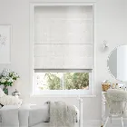 Dupioni Faux Silk Pearl Roman Blind