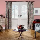 Butterfly Botanist Carmine Curtain
