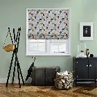 Fall Marshmallow Roman Blind