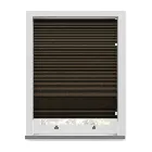Cellular Blackout Chocolate Solar/thermal Pleated Blind