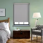 Estella Blackout Steel Grey Electric Roller Blind