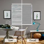 Kanza Softshade Blackout Dove Grey Day And Night Blind