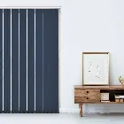 Vitra Blackout Deep Plum 89mm Vertical Blind