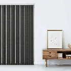 Metz Pvc Blackout Black 89mm Vertical Blind