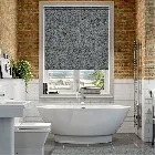 Alicante Blackout Marble Black Roller Blind