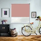 Bella Blackout Rose Gold Electric Roller Blind