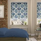 Choices Baroque Cobalt Blue Roller Blind