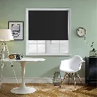 Vitra Blackout Licorice Electric Roller Blind