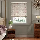 Renaissance Faux Silk Blush Pink Roman Blind