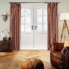 Galaxy Seville Orange Curtain