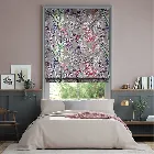 Paradise Raspberry Roman Blind