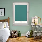 Unishade Blackout Fr Glade Green Perfect Fit Roller Blind