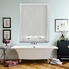 Marlow Blackout Cotton White Roller Blind